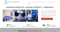 Desktop Screenshot of klikgardaoto.com